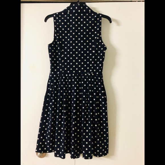 Forever 21 Buttons Up Shirt Dress Polka Dot size S Summer - Picture 11 of 12